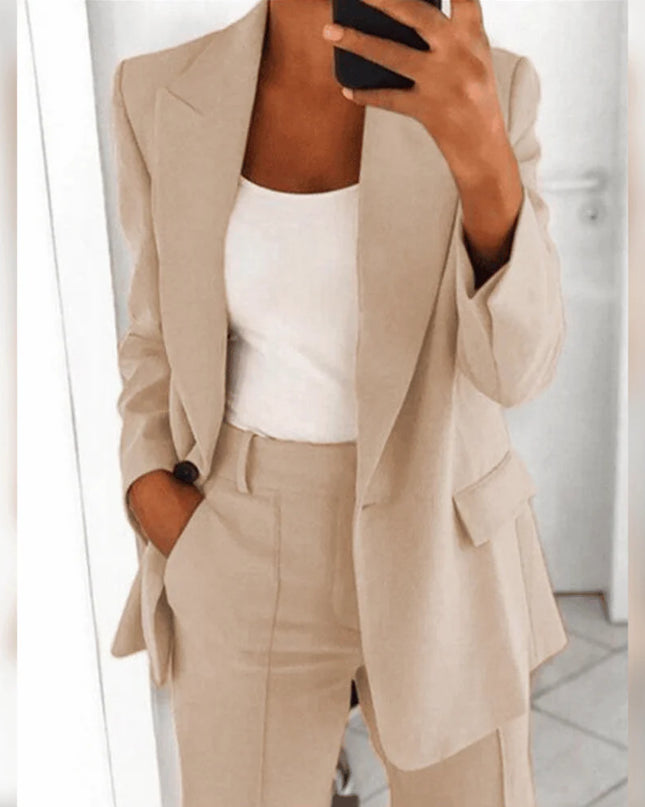 ELLA - ELEGANT TWO-PIECE WOMEN'S SUIT SET