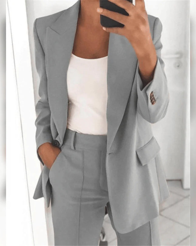 ELLA - ELEGANT TWO-PIECE WOMEN'S SUIT SET