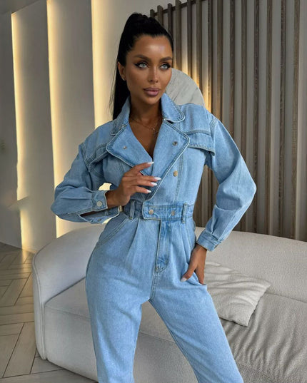 OLIVIA - DENIM SUIT