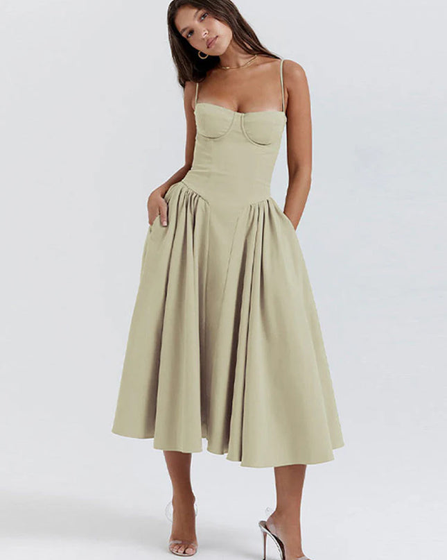 AMELIA - LUXURIOUS MIDI DRESS