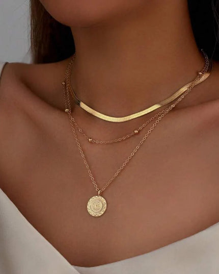 IVONNE - GOLDEN SUN NECKLACE